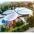 Langspannen -Weltraumrahmen galvanisieren Stahlstruktur räumliche Struktur Moderne Funktionsgebäude Sporthalle Design Design
